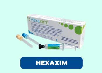 Vắc Xin Phối Hợp 6 Trong 1 Hexaxim Phòng Các Bệnh Bạch Hầu – Uốn Ván – Ho Gà – Bại Liệt – Viêm Gan B – Haemophilus Influenzae Týp B (Hib)
